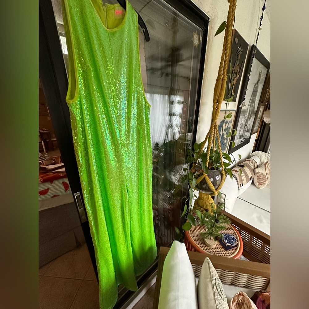 Free people sequined jumpsuit